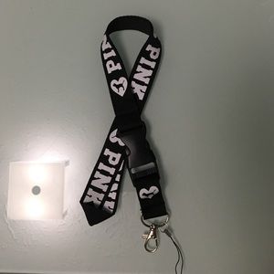 Black Pink Lanyard